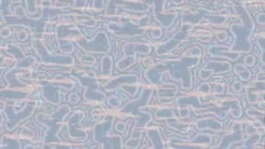 Soyut hareket desenli fütüristik video üretimi için dinamik dijital arkaplan