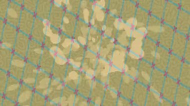 Soyut hareket desenli fütüristik video üretimi için dinamik dijital arkaplan