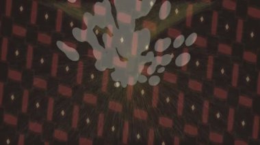 Estetik doku arkaplan tasarımı renkli hareket grafikleri ile moda film giriş profosyoneli