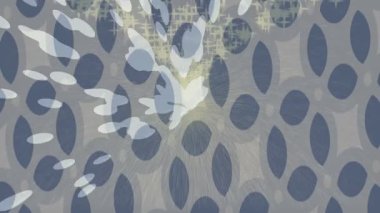 Soyut hareket desenli fütüristik video üretimi için dinamik dijital arkaplan