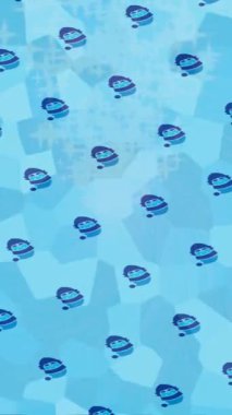 Benzersiz hareket dokusu tasarım sanatı ile profesyonel video düzenleme için modern soyut grafikler