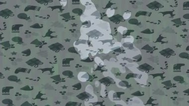 Benzersiz hareket grafikleri tasarım sanatına sahip yaratıcı film üretimi için özet bir arkaplan