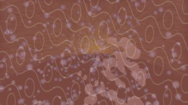 Profesyonel video projeleri sanat tarzı için organik hareketli arkaplan tasarımı