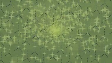 Benzersiz dijital animasyon tarzı grafikleri olan yaratıcı ortam tasarımı için yenilikçi hareket dokusu