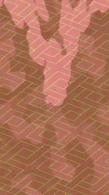 Benzersiz hareket grafikleri tasarım sanatına sahip yaratıcı film üretimi için özet bir arkaplan