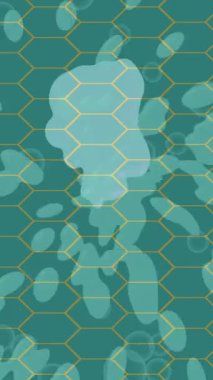 Benzersiz dijital animasyon tarzı grafikleri olan yaratıcı ortam tasarımı için yenilikçi hareket dokusu