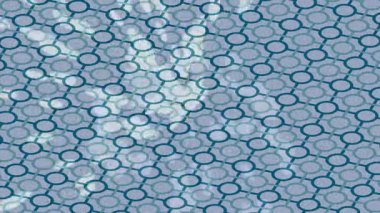 Organik desenli yüzey giriş stili video film sanatı ile soyut arkaplan tasarımı