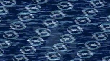 Organik desenli yüzey giriş stili video film sanatı ile soyut arkaplan tasarımı