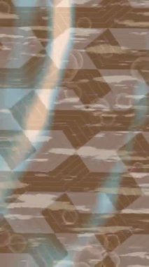 Organik desenli yüzey giriş stili video film sanatı ile soyut arkaplan tasarımı