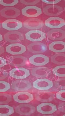 Dijital doku yüzey tasarım biçimi ile modern video animasyonu için gelişmiş hareket grafikleri