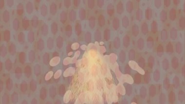 Dijital doku yüzey tasarım biçimi ile modern video animasyonu için gelişmiş hareket grafikleri