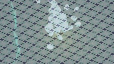 Modern medya üretimi için fütüristik dijital soyut doku sinematik tarz hareketli grafik ögesi