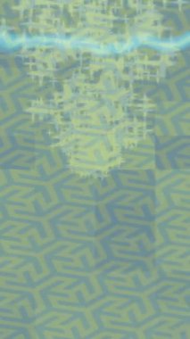 Soyut hareket desenli fütüristik video üretimi için dinamik dijital arkaplan