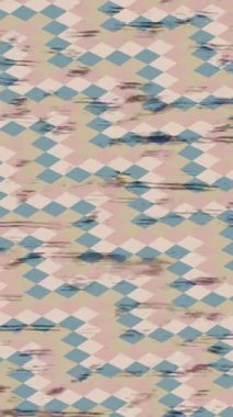 Soyut hareket desenli fütüristik video üretimi için dinamik dijital arkaplan