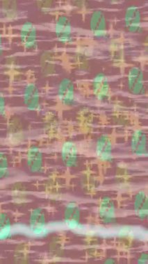 Benzersiz hareket dokusu tasarım sanatı ile profesyonel video düzenleme için modern soyut grafikler