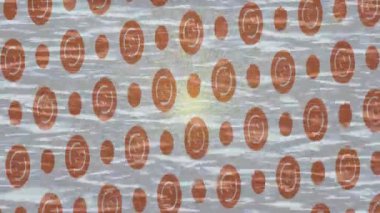 Soyut hareket desenli fütüristik video üretimi için dinamik dijital arkaplan