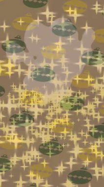 Soyut hareket desenli fütüristik video üretimi için dinamik dijital arkaplan