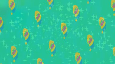 Profesyonel video projeleri sanat tarzı için organik hareketli arkaplan tasarımı