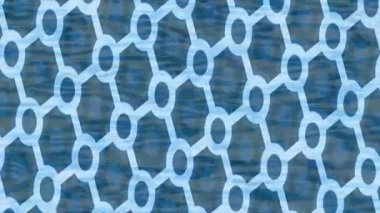 Lüks hareket projeleri için soyut tasarım stili animasyonu olan üst düzey dijital doku