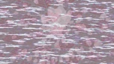 Organik desenli yüzey giriş stili video film sanatı ile soyut arkaplan tasarımı