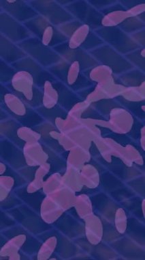 Benzersiz dijital animasyon tarzı grafikleri olan yaratıcı ortam tasarımı için yenilikçi hareket dokusu