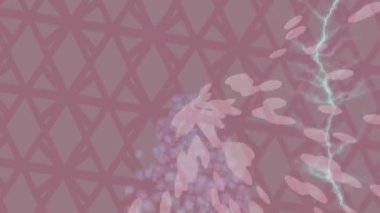 Estetik doku arkaplan tasarımı renkli hareket grafikleri ile moda film giriş profosyoneli