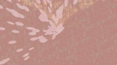 Benzersiz video giriş tasarımı projeleri için detaylı yüzey kalıbı film animasyon stili grafik girişi