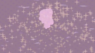 Modern medya üretimi için fütüristik dijital soyut doku sinematik tarz hareketli grafik ögesi