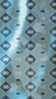 Estetik doku arkaplan tasarımı renkli hareket grafikleri ile moda film giriş profosyoneli