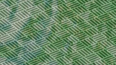 Soyut hareket desenli fütüristik video üretimi için dinamik dijital arkaplan