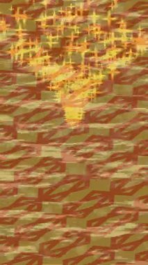 Dijital doku yüzey tasarım biçimi ile modern video animasyonu için gelişmiş hareket grafikleri