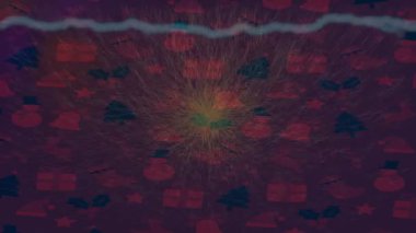 Organik desenli yüzey giriş stili video film sanatı ile soyut arkaplan tasarımı