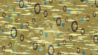 Soyut hareket desenli fütüristik video üretimi için dinamik dijital arkaplan