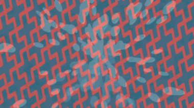 Benzersiz video giriş tasarımı projeleri için detaylı yüzey kalıbı film animasyon stili grafik girişi