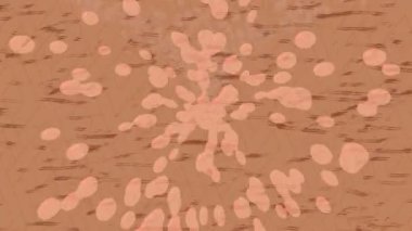 Benzersiz dijital animasyon tarzı grafikleri olan yaratıcı ortam tasarımı için yenilikçi hareket dokusu