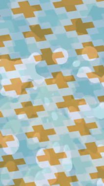 Benzersiz hareket dokusu tasarım sanatı ile profesyonel video düzenleme için modern soyut grafikler