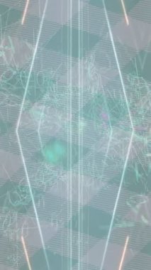 Lüks hareket projeleri için soyut tasarım stili animasyonu olan üst düzey dijital doku