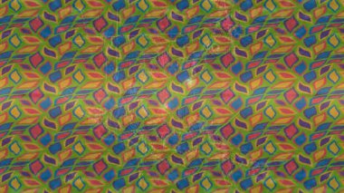 Dijital doku yüzey tasarım biçimi ile modern video animasyonu için gelişmiş hareket grafikleri