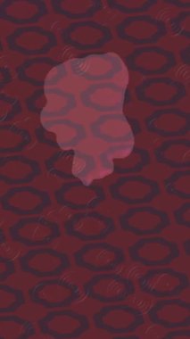 Benzersiz hareket grafikleri tasarım sanatına sahip yaratıcı film üretimi için özet bir arkaplan