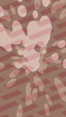 Organik desenli yüzey giriş stili video film sanatı ile soyut arkaplan tasarımı