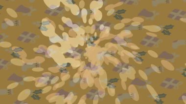 Soyut hareket desenli fütüristik video üretimi için dinamik dijital arkaplan