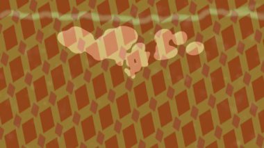 Lüks hareket projeleri için soyut tasarım stili animasyonu olan üst düzey dijital doku