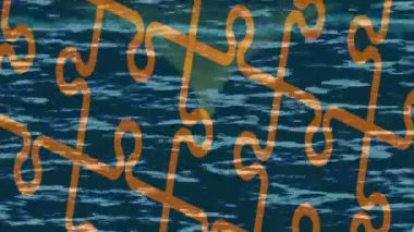 Yaratıcı video düzenleme film arkaplan tasarımı için minimalist organik hareket grafikleri