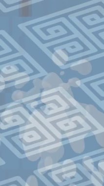 Dijital doku yüzey tasarım biçimi ile modern video animasyonu için gelişmiş hareket grafikleri