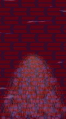 Soyut hareket desenli fütüristik video üretimi için dinamik dijital arkaplan