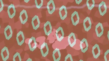 Estetik doku arkaplan tasarımı renkli hareket grafikleri ile moda film giriş profosyoneli