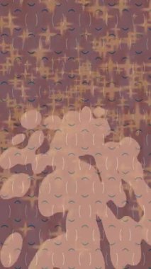 Yaratıcı video düzenleme film arkaplan tasarımı için minimalist organik hareket grafikleri