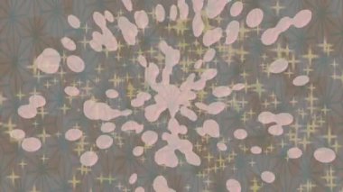 Modern medya üretimi için fütüristik dijital soyut doku sinematik tarz hareketli grafik ögesi