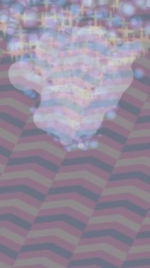 Benzersiz hareket grafikleri tasarım sanatına sahip yaratıcı film üretimi için özet bir arkaplan