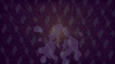 Dijital doku yüzey tasarım biçimi ile modern video animasyonu için gelişmiş hareket grafikleri